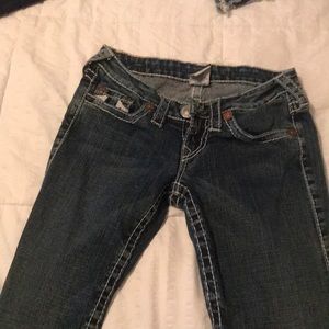 True religion pants not stretchy fabric